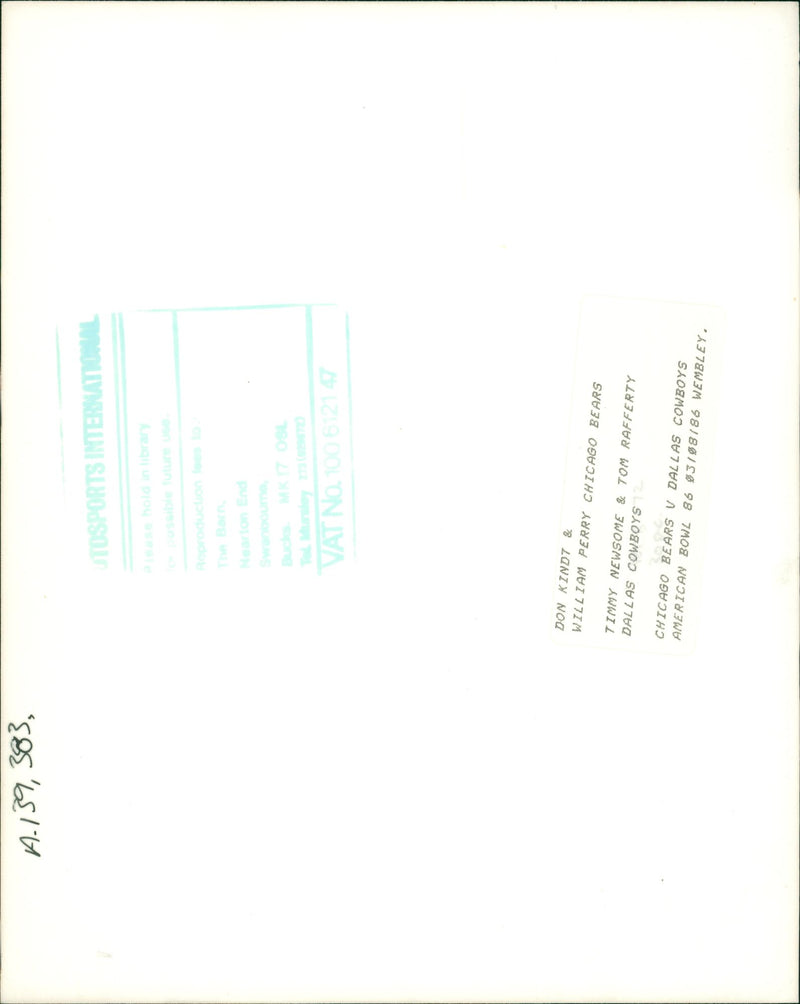 American football in the United States. - Vintage Photograph