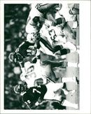 American football in the United States. - Vintage Photograph
