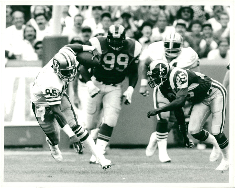 American football in the United States. - Vintage Photograph