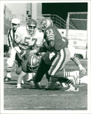 American football in the United States. - Vintage Photograph