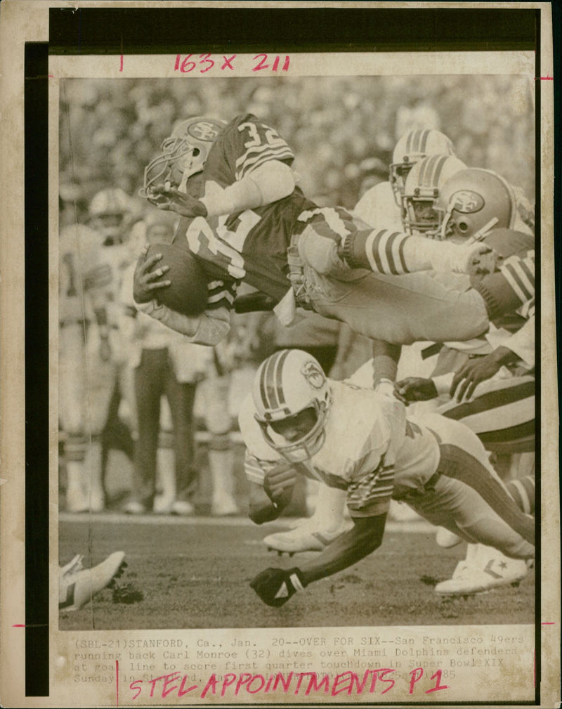American football in the United States. - Vintage Photograph