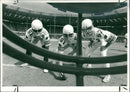 American football in the United States. - Vintage Photograph