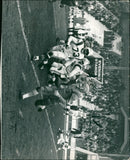 American football in the United States. - Vintage Photograph