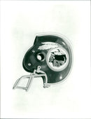 American football in the United States. - Vintage Photograph