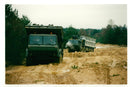 army vehicles and equipment - Vintage Photograph