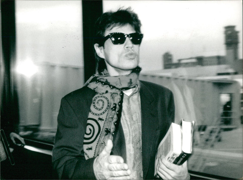 Mick Jagger. - Vintage Photograph