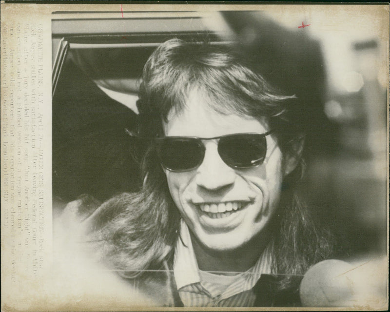 Mick Jagger. - Vintage Photograph