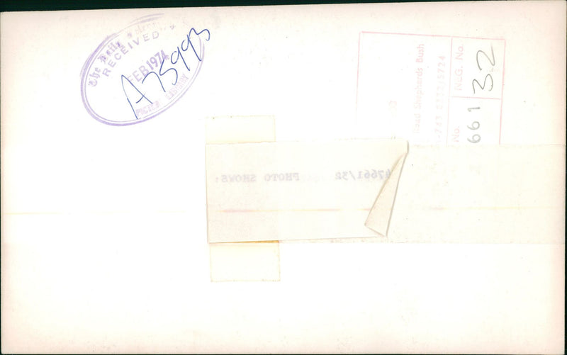 Mick Jagger. - Vintage Photograph