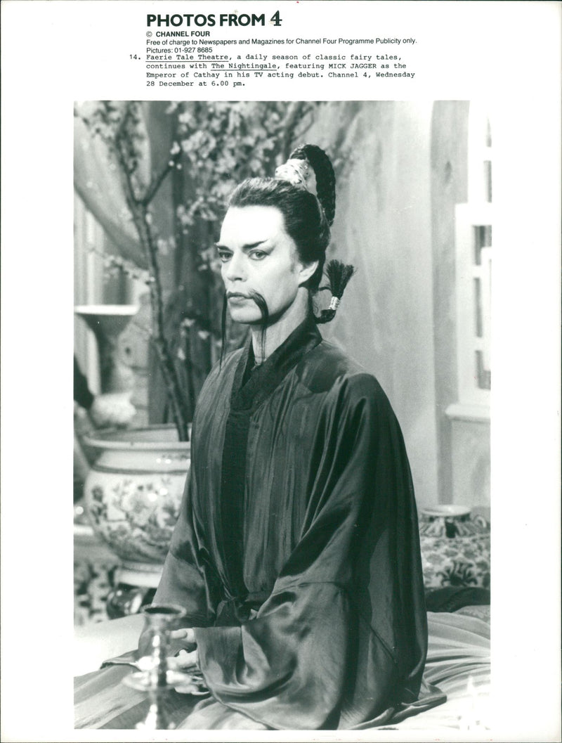 Mick Jagger. - Vintage Photograph