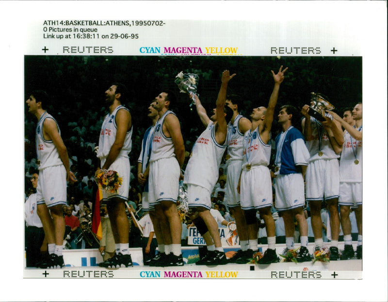 Netball And Basketball - Vintage Photograph