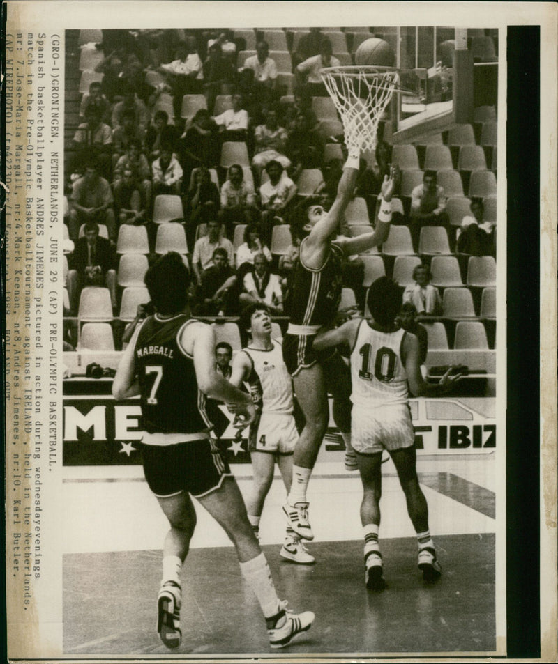 Netball And Basketball - Vintage Photograph