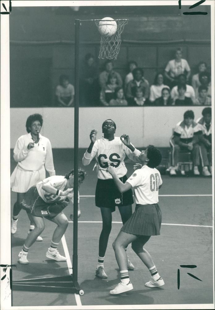 Netball And Basketball - Vintage Photograph