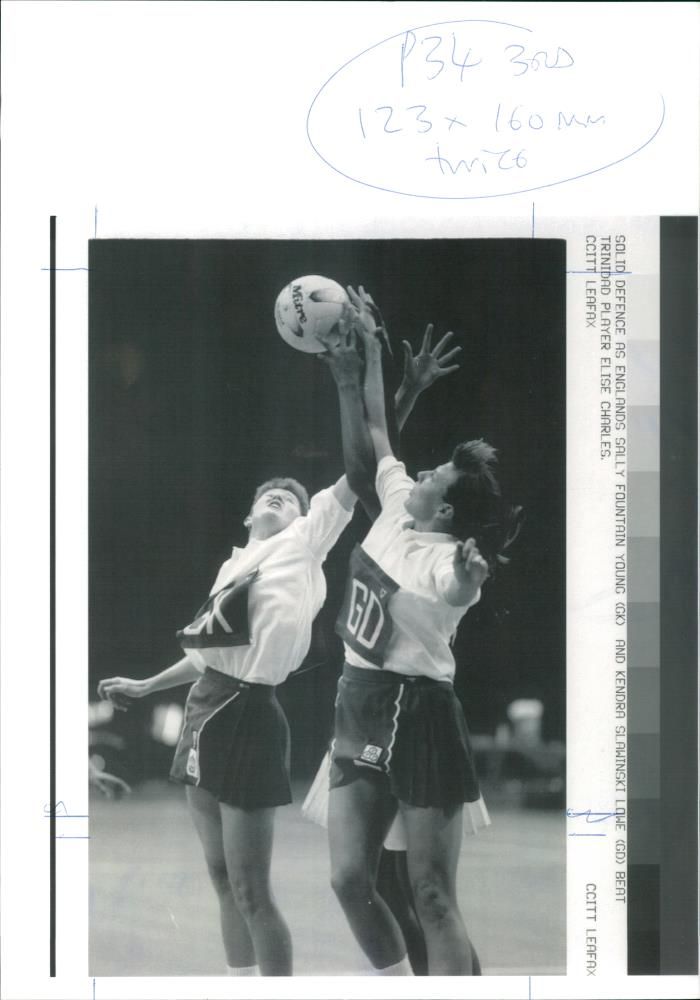 Netball And Basketball - Vintage Photograph