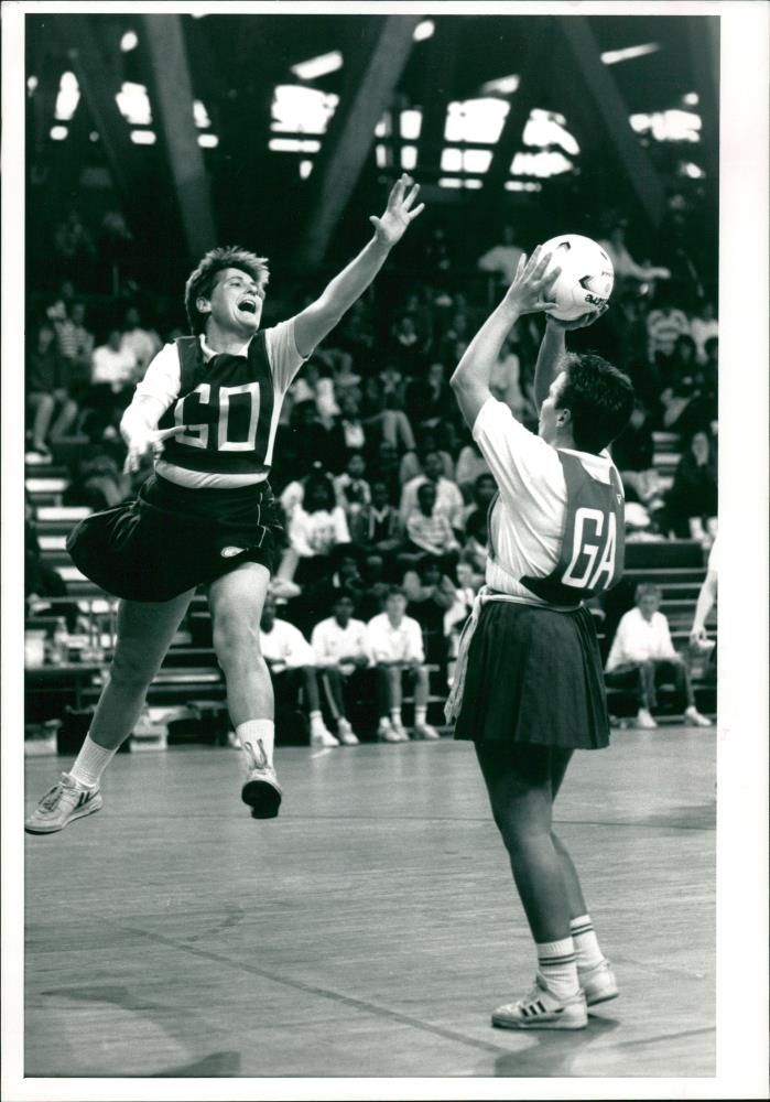 Netball And Basketball - Vintage Photograph