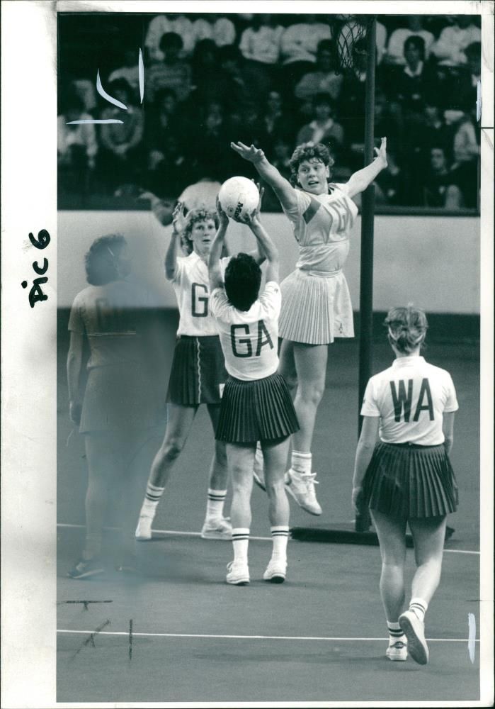 Netball And Basketball - Vintage Photograph