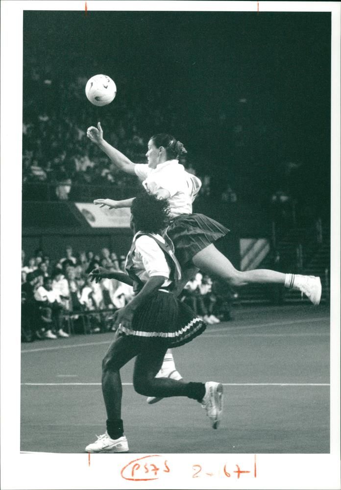 Netball And Basketball - Vintage Photograph