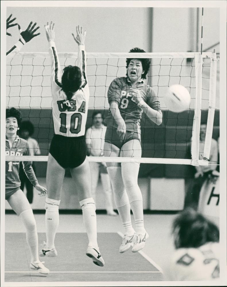 japan versus usa - Vintage Photograph