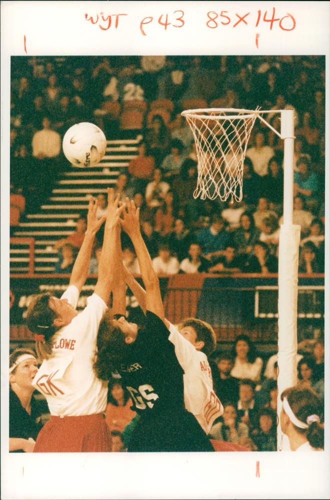 Netball And Basketball - Vintage Photograph