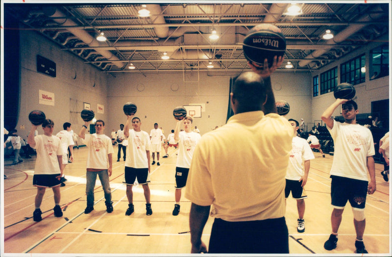 Netball And Basketball - Vintage Photograph