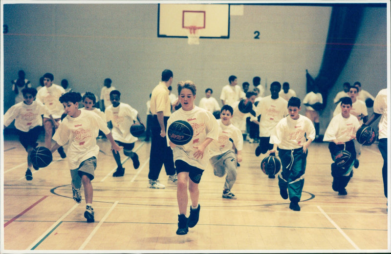 Netball And Basketball - Vintage Photograph