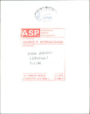 BUBBA JENINGS - Vintage Photograph