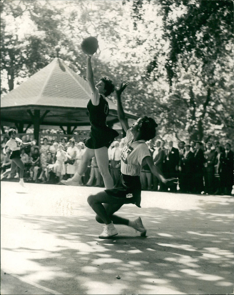 Netball And Basketball - Vintage Photograph