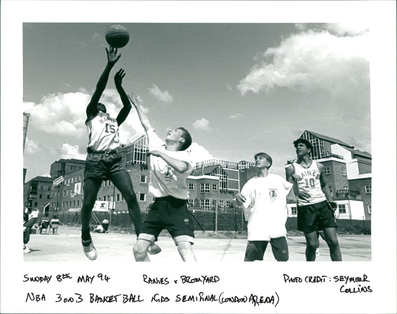 Netball And Basketball - Vintage Photograph