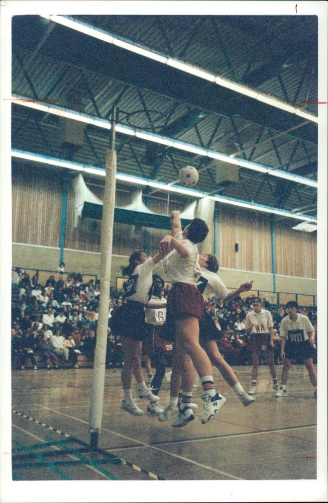 Netball And Basketball - Vintage Photograph