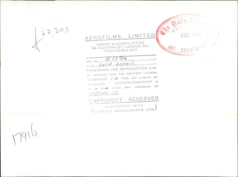 Loch Lomond Loch in Scotland - Vintage Photograph