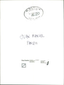 Juan Manuel Fangio - Vintage Photograph