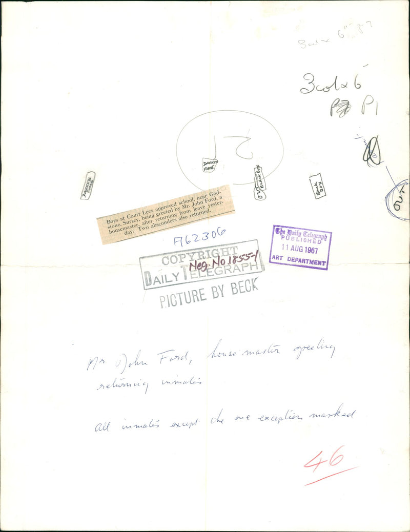 The Court Lees Approved School - Vintage Photograph