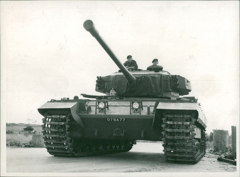 Tank Caenarvon - Vintage Photograph