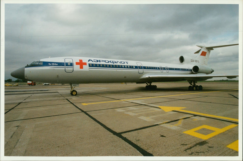 Aeroflot Aircraft - Vintage Photograph