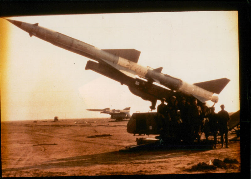 Sam 3 Russian Guided Missile - Vintage Photograph