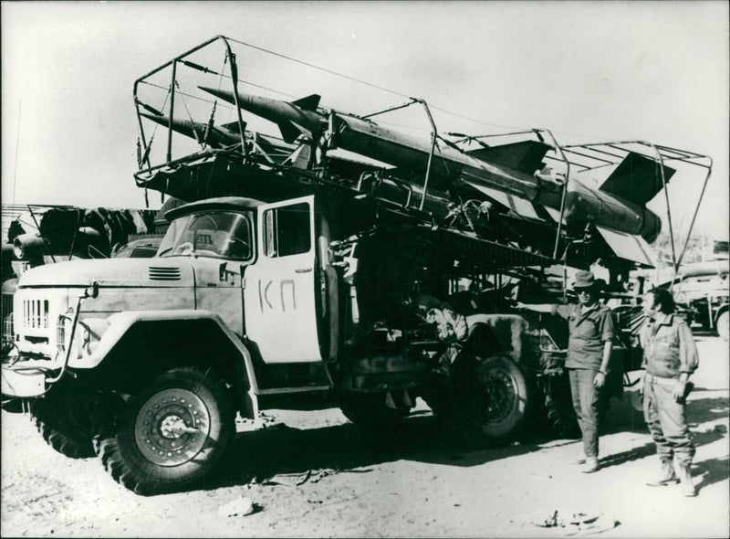 Sam 3 Russian Guided Missile - Vintage Photograph