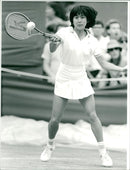 Tennis player Hiroko Mochizuki - Vintage Photograph