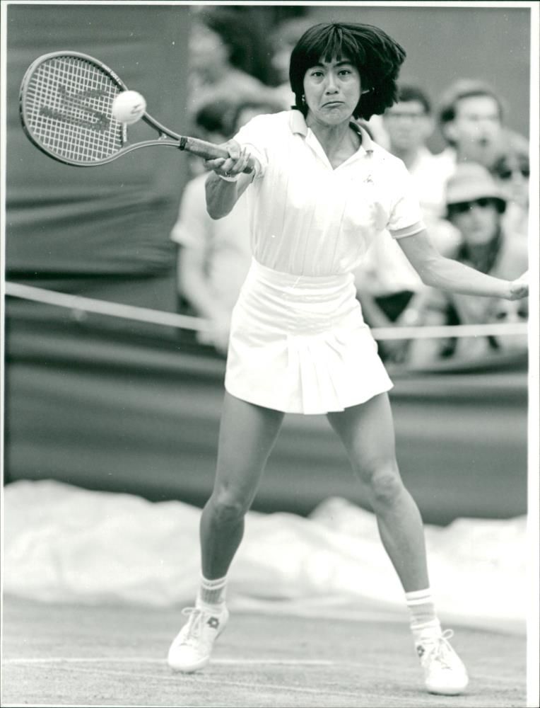 Tennis player Hiroko Mochizuki - Vintage Photograph