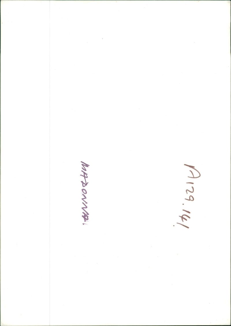 Madonna American singer-songwriter. - Vintage Photograph