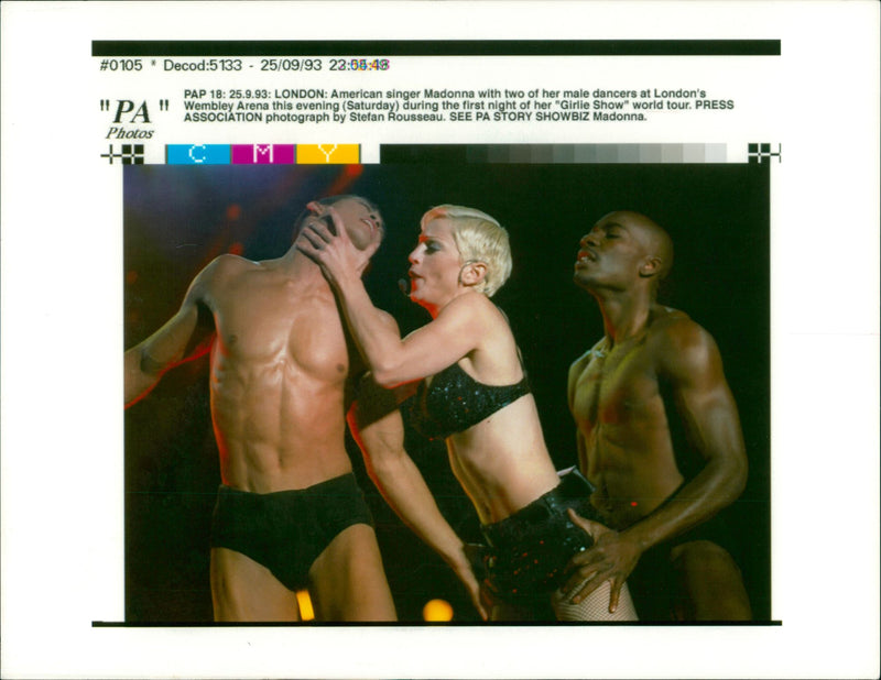 Madonna American singer-songwriter. - Vintage Photograph