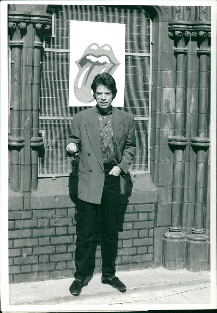 Mike Jagger. - Vintage Photograph