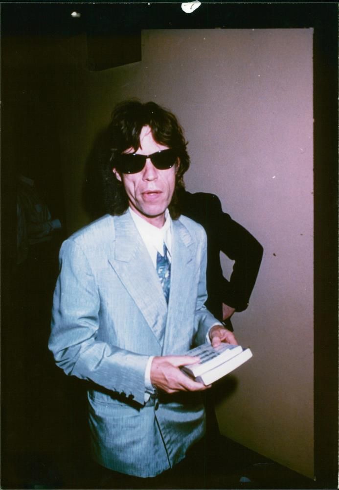 Mike Jagger. - Vintage Photograph