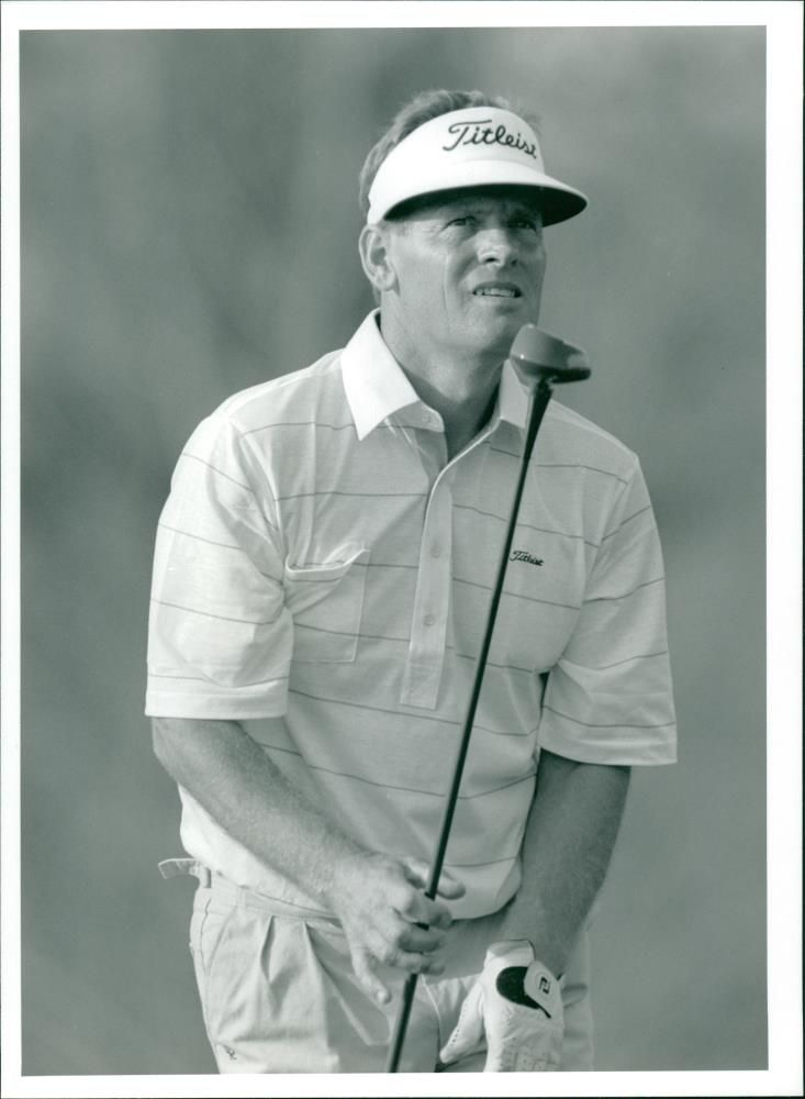 John Morgan (golfer). - Vintage Photograph