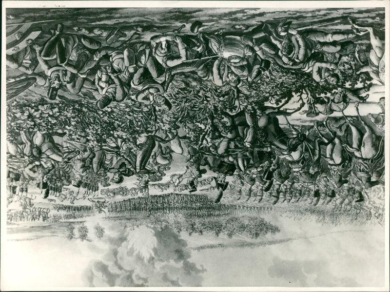 Battle of Waterloo - Vintage Photograph