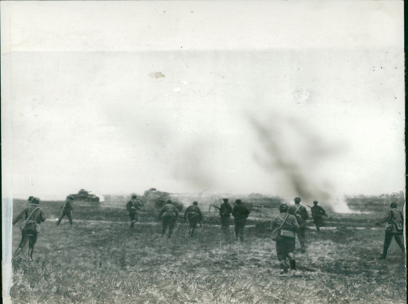 German War Russia - Vintage Photograph