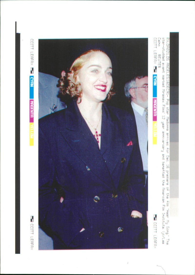 Madonna American singer-songwriter - Vintage Photograph