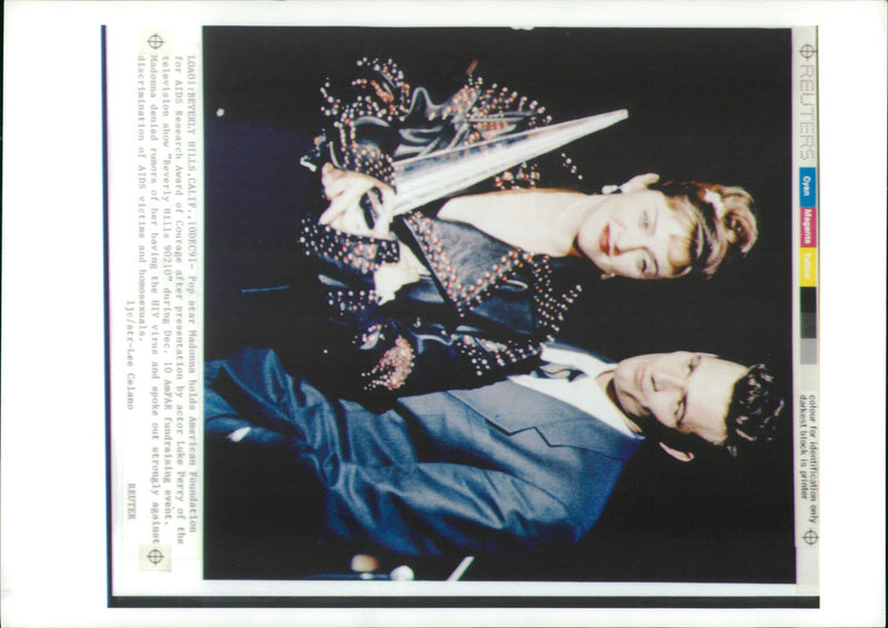 Madonna American singer-songwriter. - Vintage Photograph