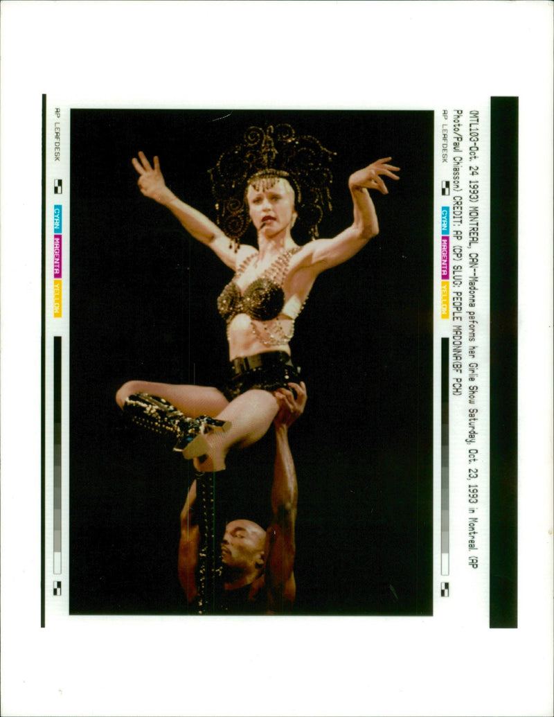 Madonna American singer-songwriter. - Vintage Photograph