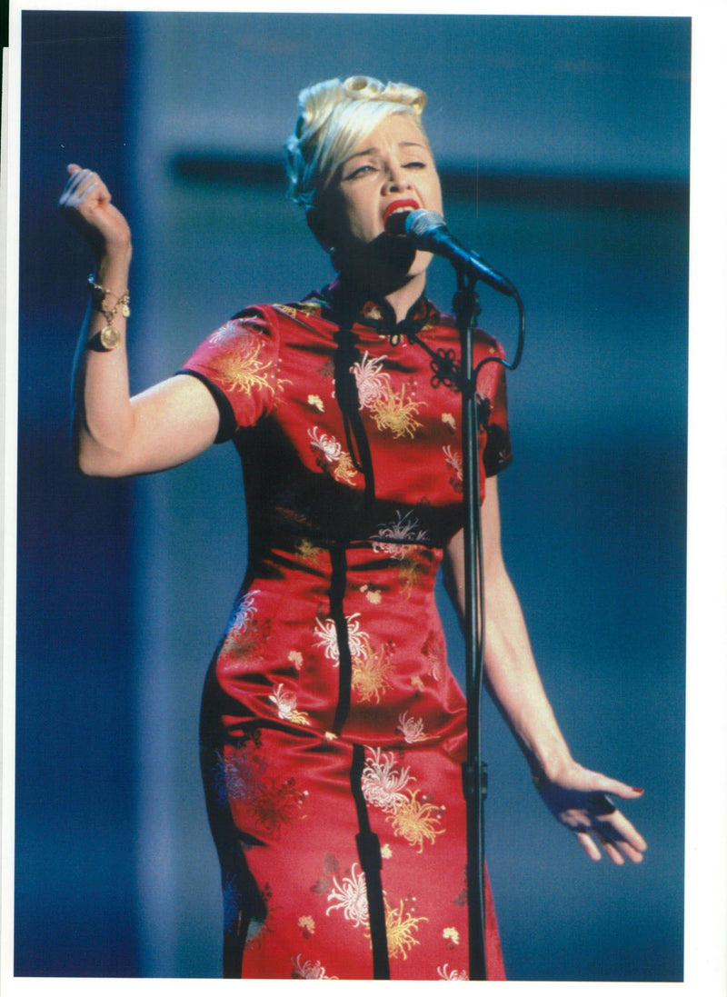 Madonna American singer-songwriter. - Vintage Photograph