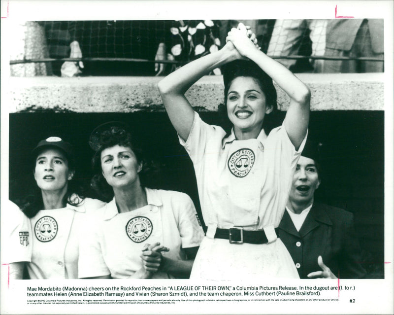 Madonna American singer-songwriter. - Vintage Photograph