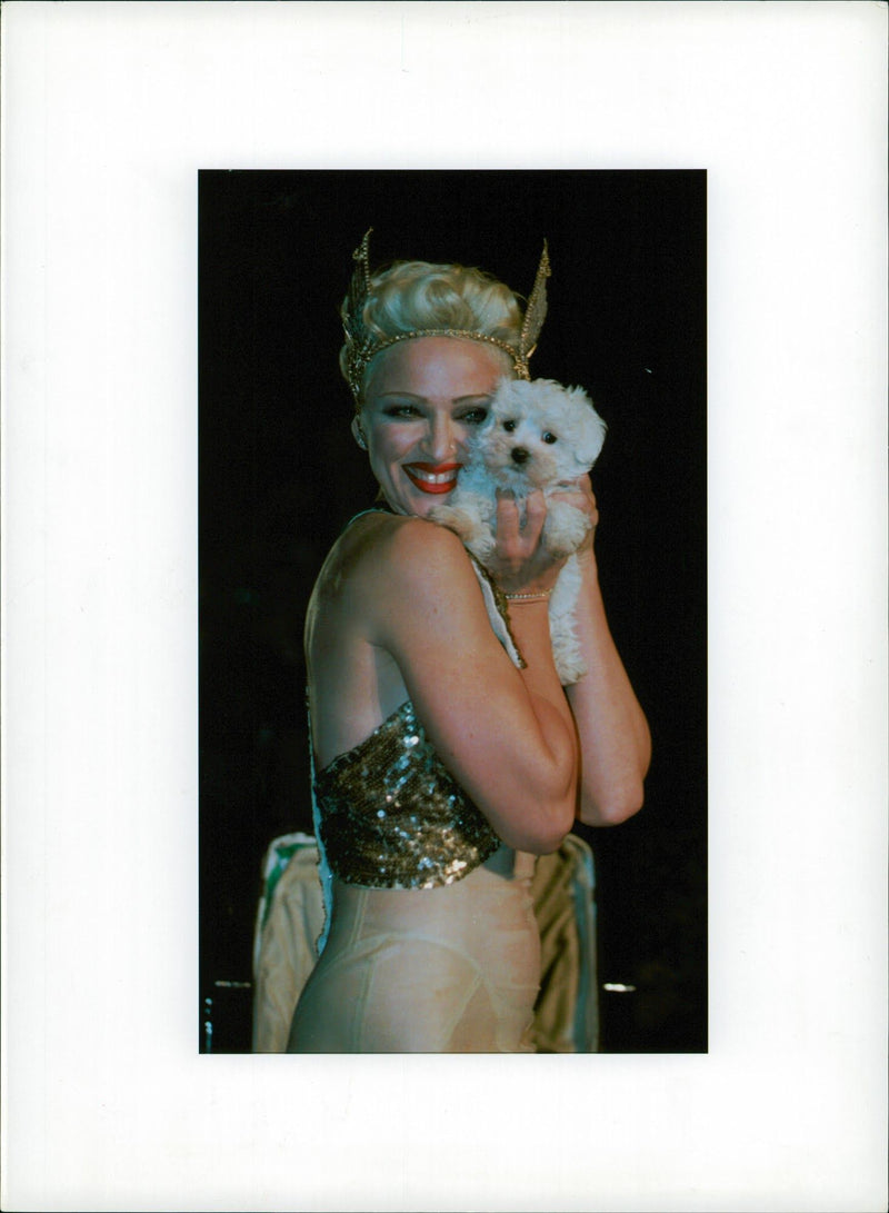 Madonna American singer-songwriter. - Vintage Photograph